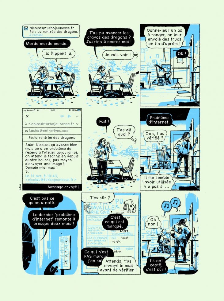  Fluide - Benjamin Adam - illustrateur - Nantes