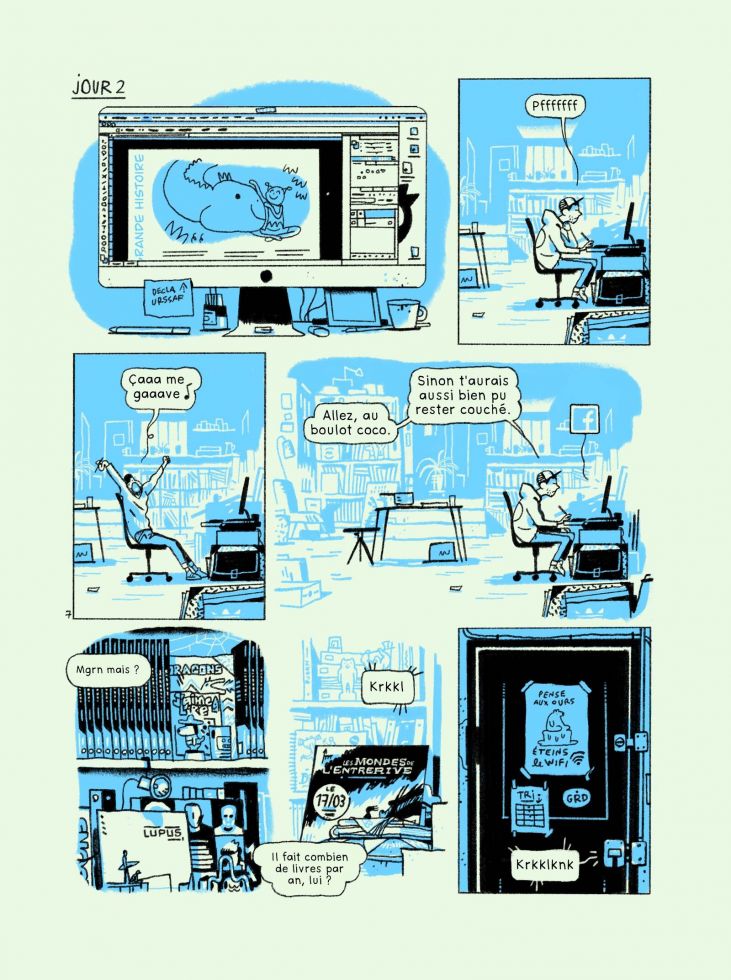  Fluide - Benjamin Adam - illustrateur - Nantes