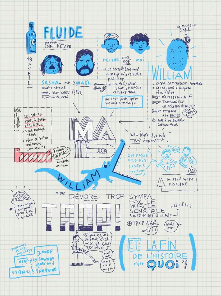  Fluide - Benjamin Adam - illustrateur - Nantes