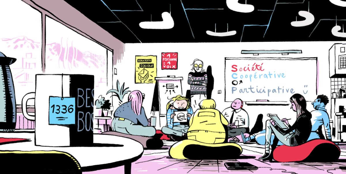  Libération - Benjamin Adam - illustrateur - Nantes
