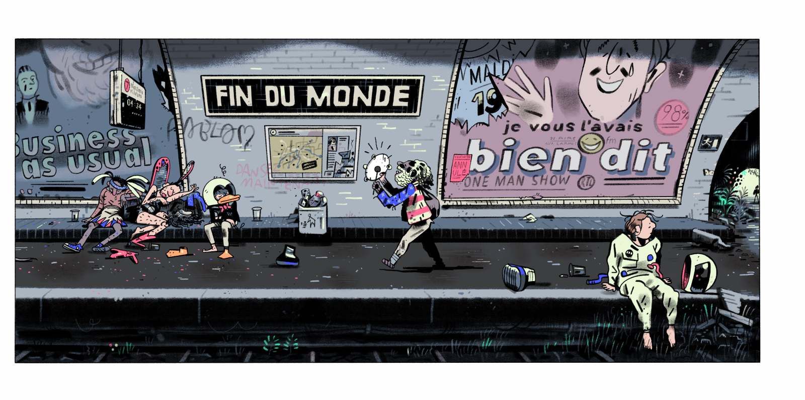  Libération - Benjamin Adam - illustrateur - Nantes