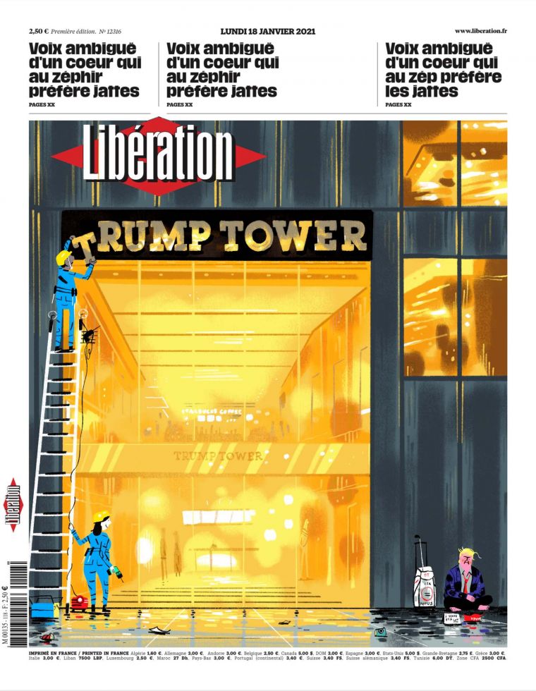  Libération - Benjamin Adam - illustrateur - Nantes