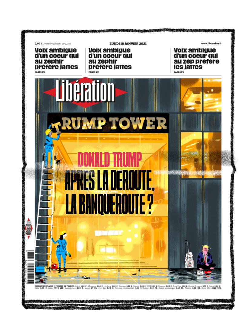 Benjamin Adam - illustrateur - Nantes Libération
