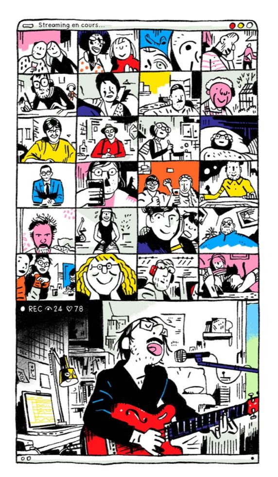  Libération - Benjamin Adam - illustrateur - Nantes