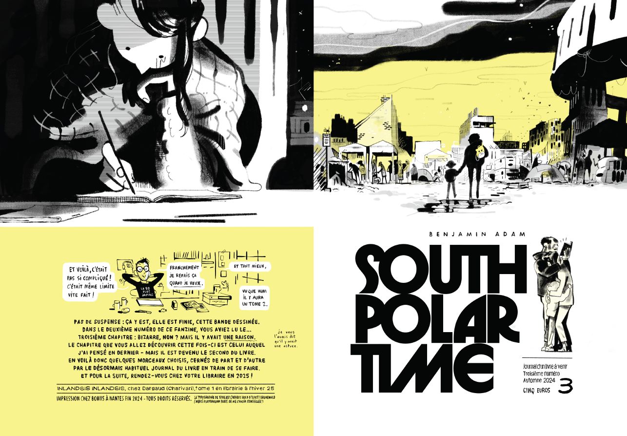  SOUTH POLAR TIMES (FANZINE) - Benjamin Adam - illustrateur - Nantes