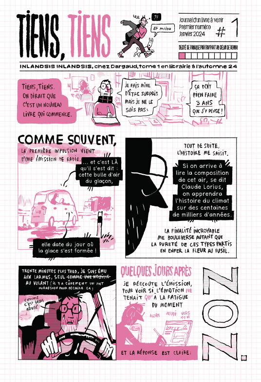 Benjamin Adam - illustrateur - Nantes SOUTH POLAR TIMES (FANZINE)