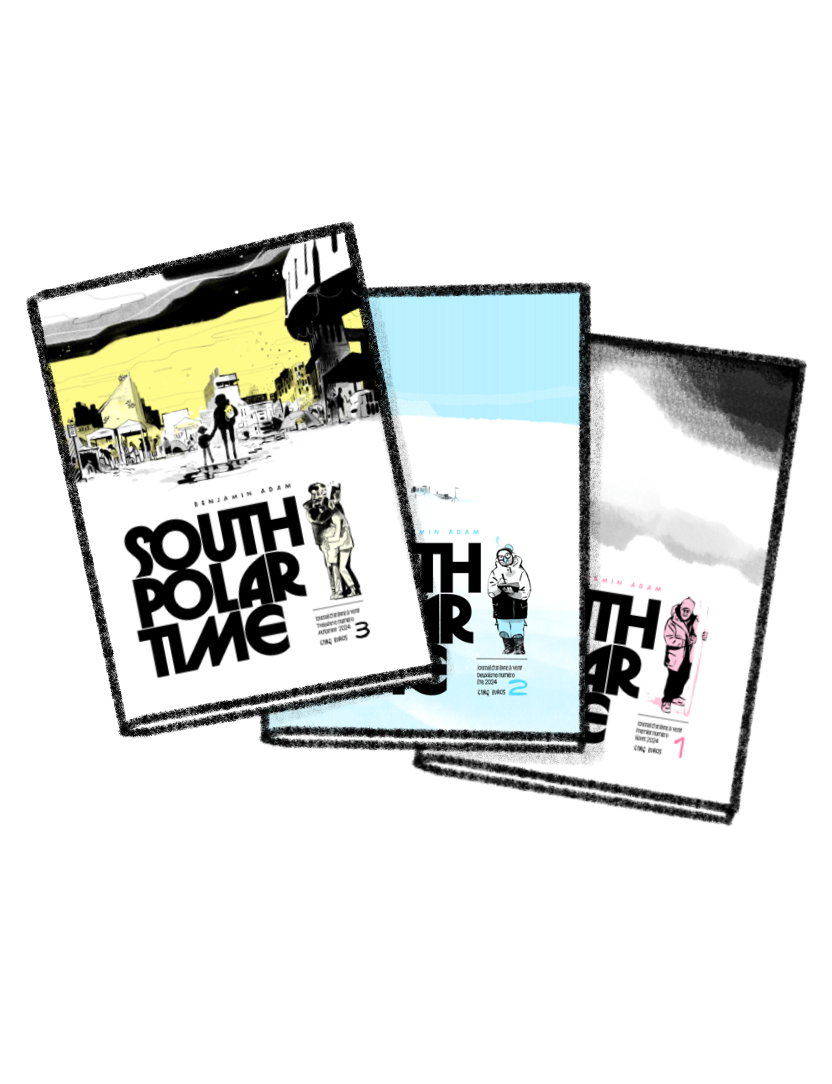 Benjamin Adam - illustrateur - Nantes SOUTH POLAR TIMES (FANZINE)
