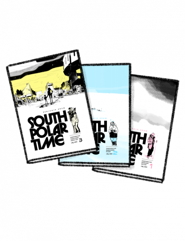 Benjamin Adam - illustrateur - Nantes SOUTH POLAR TIMES (FANZINE)