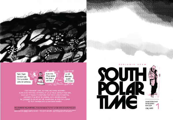 Benjamin Adam - illustrateur - Nantes SOUTH POLAR TIMES (FANZINE)