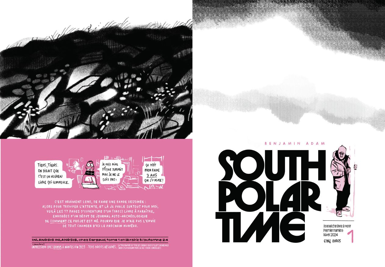  SOUTH POLAR TIMES (FANZINE) - Benjamin Adam - illustrateur - Nantes