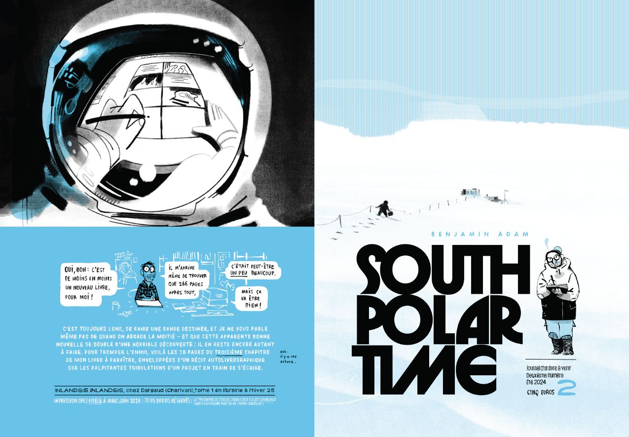  SOUTH POLAR TIMES (FANZINE) - Benjamin Adam - illustrateur - Nantes