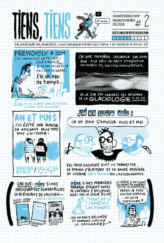 Benjamin Adam - illustrateur - Nantes SOUTH POLAR TIMES (FANZINE)