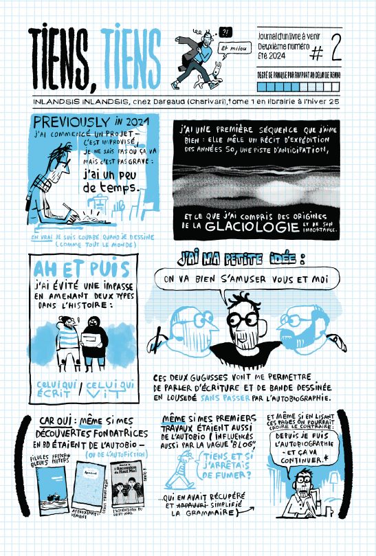  SOUTH POLAR TIMES (FANZINE) - Benjamin Adam - illustrateur - Nantes
